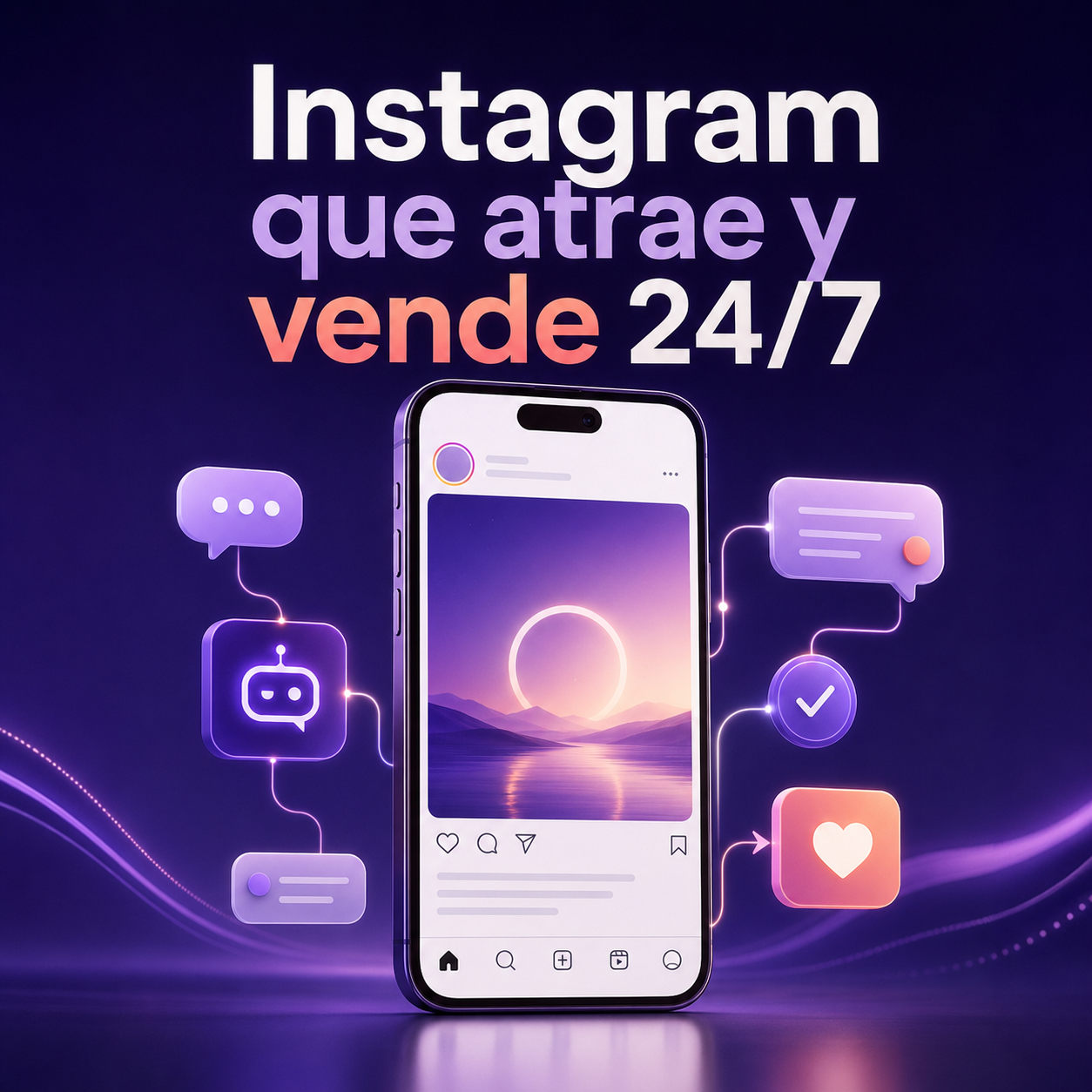 Instagram que atrae y vende 24/7
